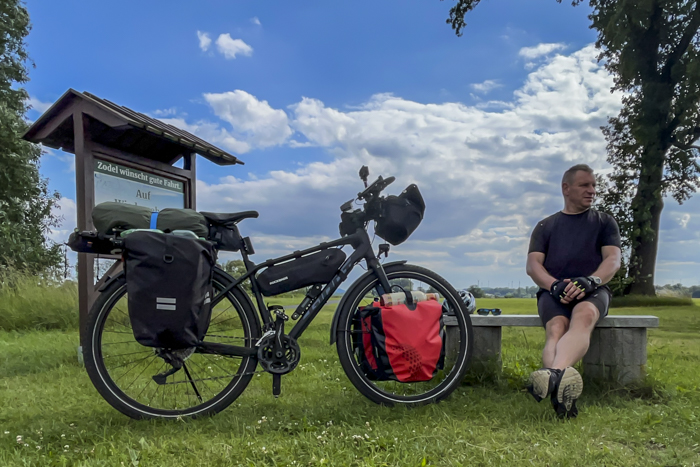 Mein Reiserad mit dem ich seit 2023 unterwegs und sehr zufrieden bin